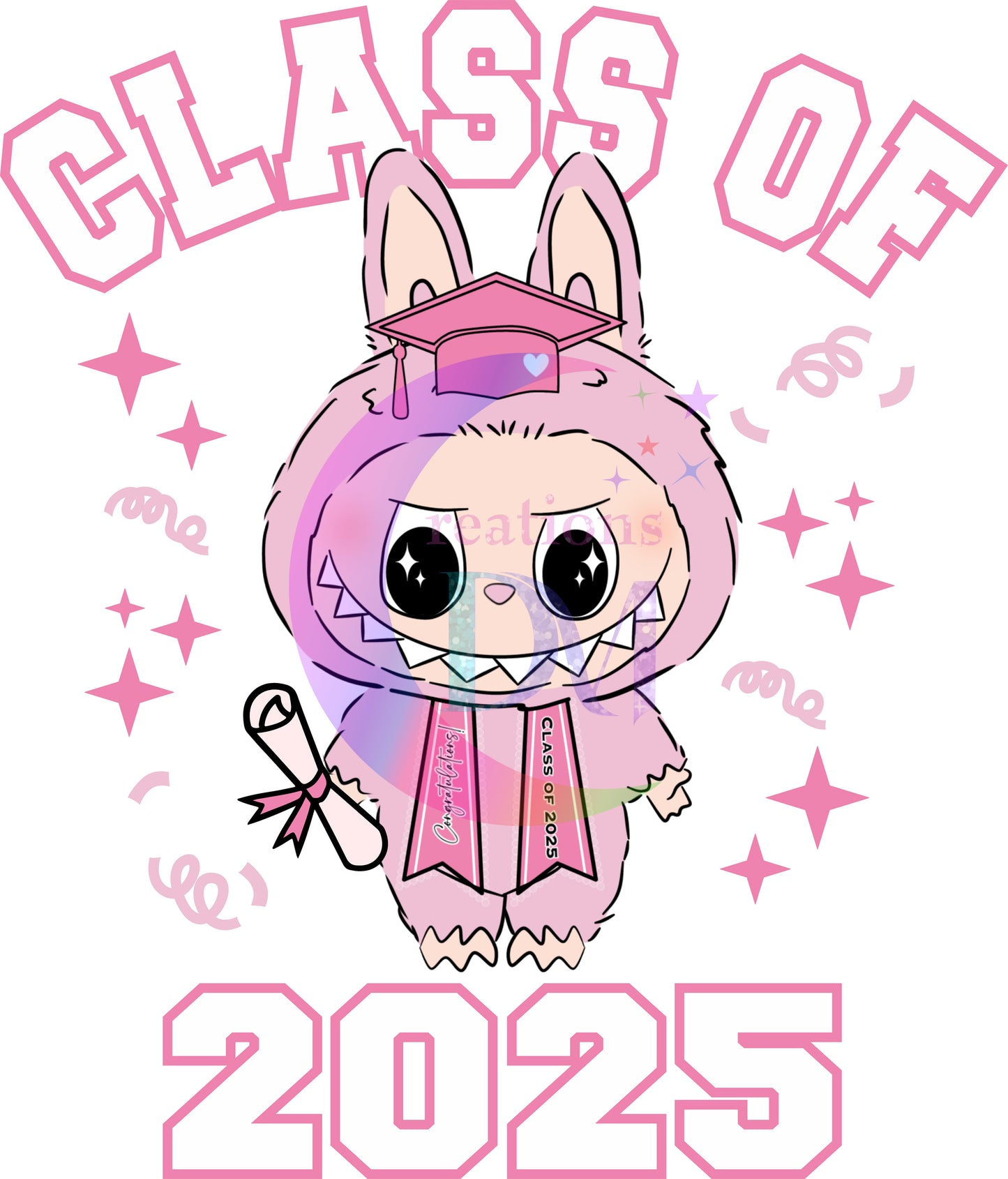 LABUBU - class of 2025 pink