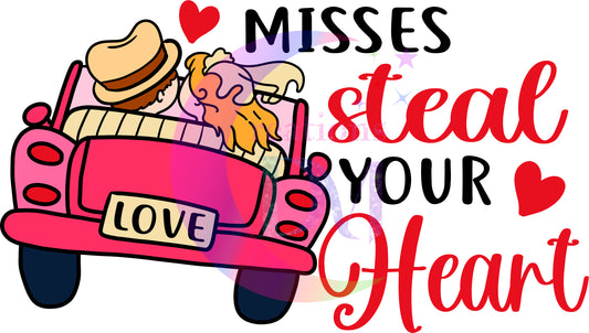 Valentines DTF -misses steal your heart car