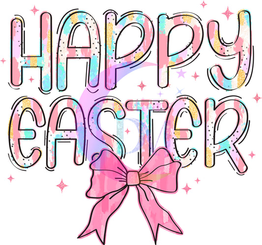 Easter -happy easter , bottom bow