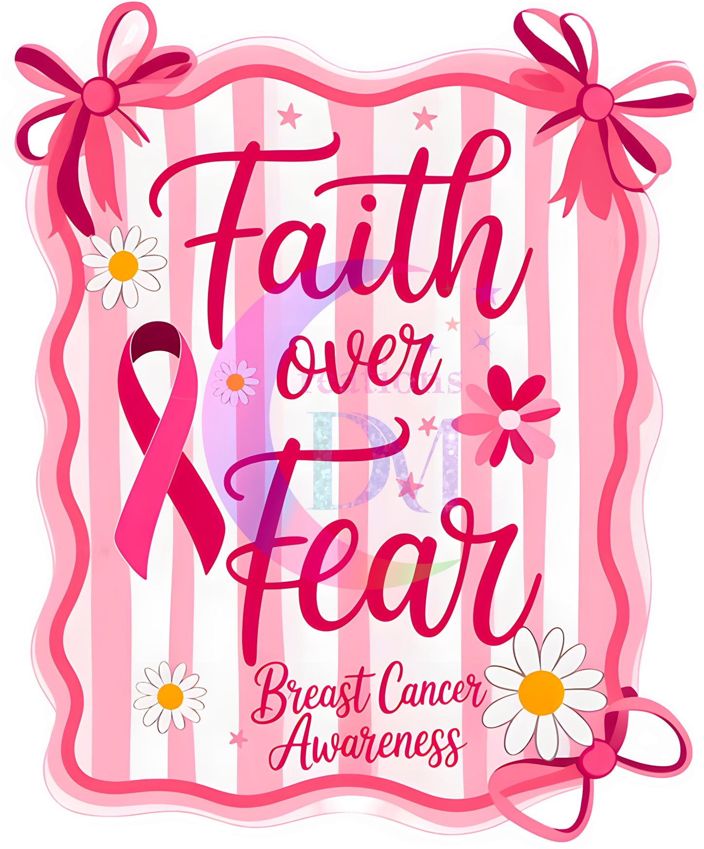 breast cancer awareness month - faith over fear