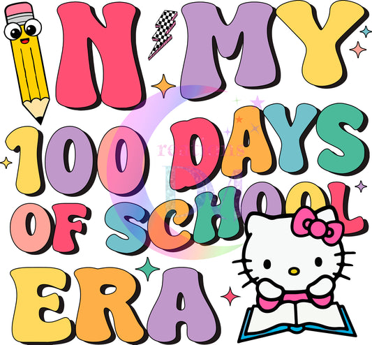 1OO Days of school - in my 100 days hello kitty era