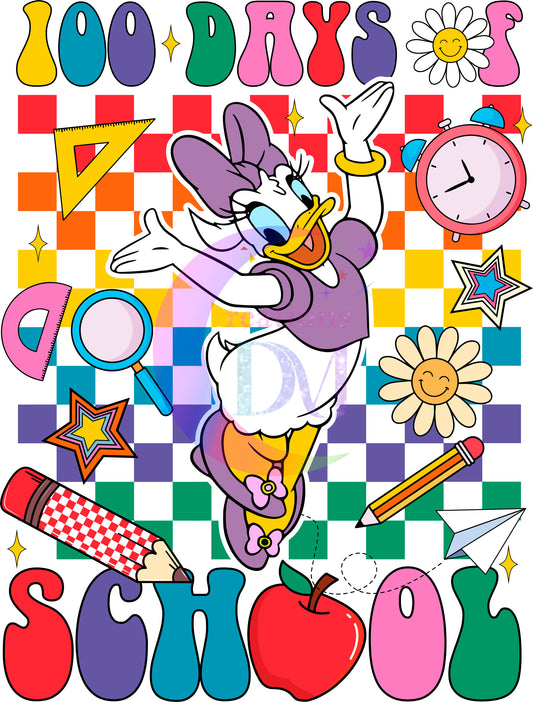 1OO Days of school - daisy from Mickey Mouse