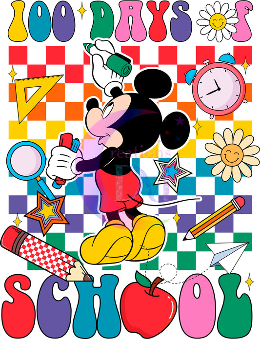 1OO Days of school - mickey from Mickey Mouse