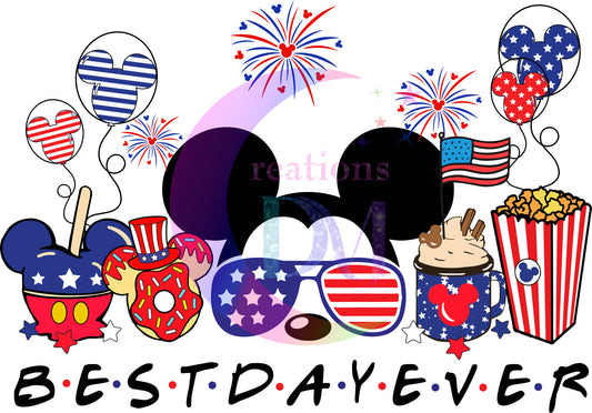 Fourth of July - MICKEY B-E-S-T-D-A-Y-E-V-E-R