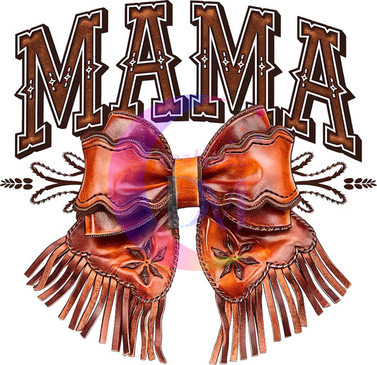 Mother's Day - western MAMA bow 2