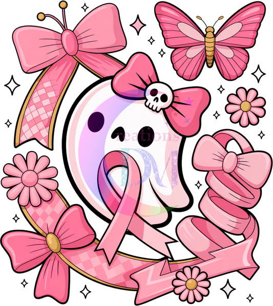 breast cancer awareness month - boo, butterfly,bows
