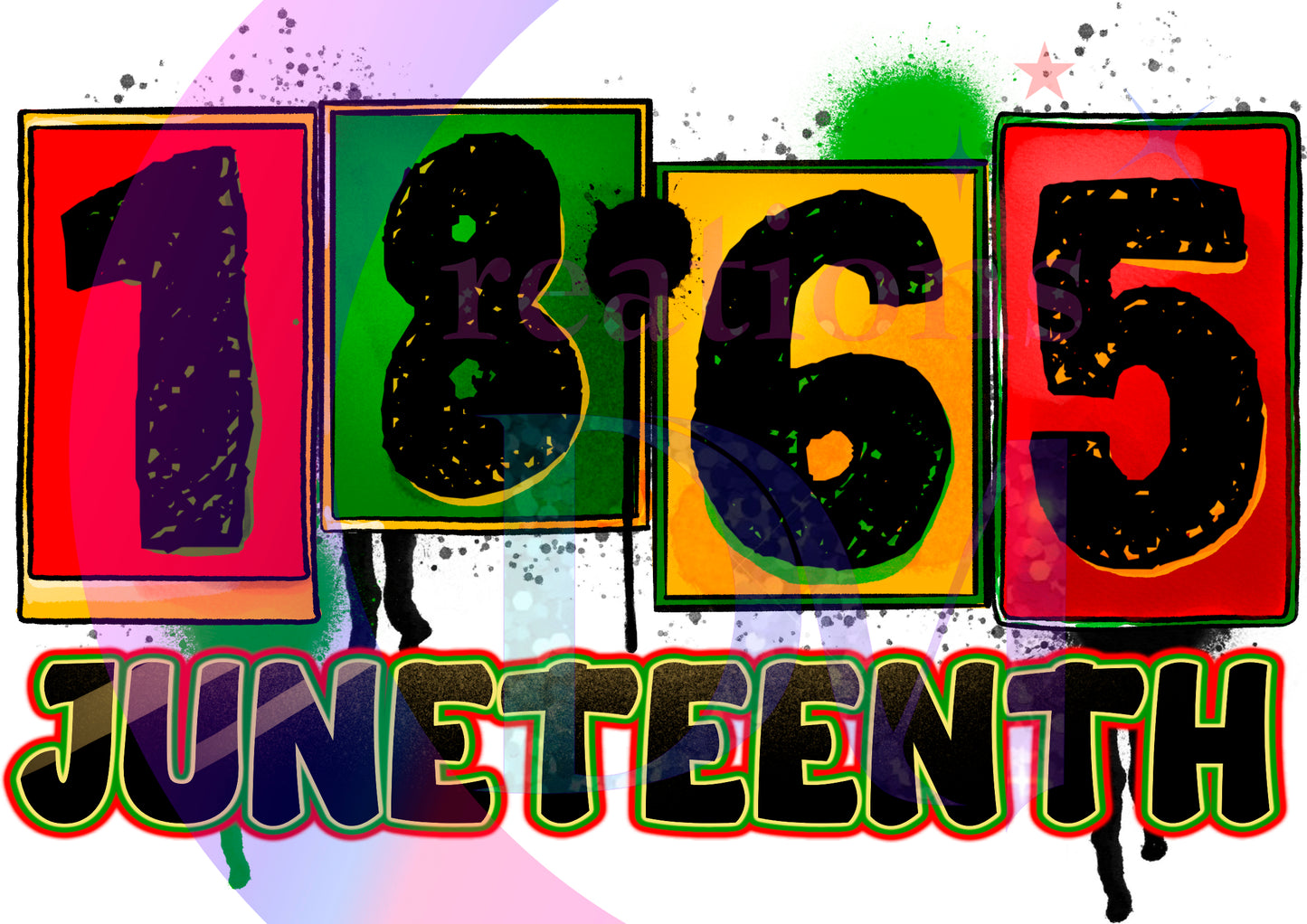 Juneteenth DTF - 1865 Juneteenth box