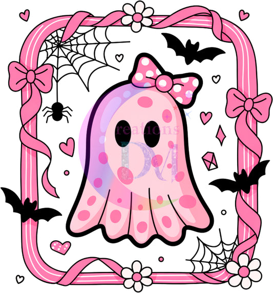 breast cancer awareness month - pink boo , bows & bats