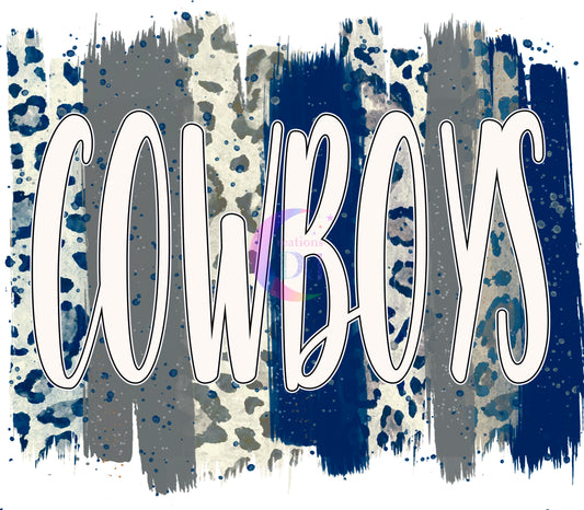 Dallas Cowboys -cowboys letters with background