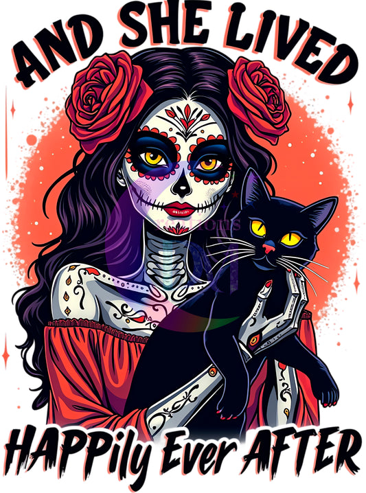 Dia de los muertos/Day of the Dead- and she lived happily ever after
