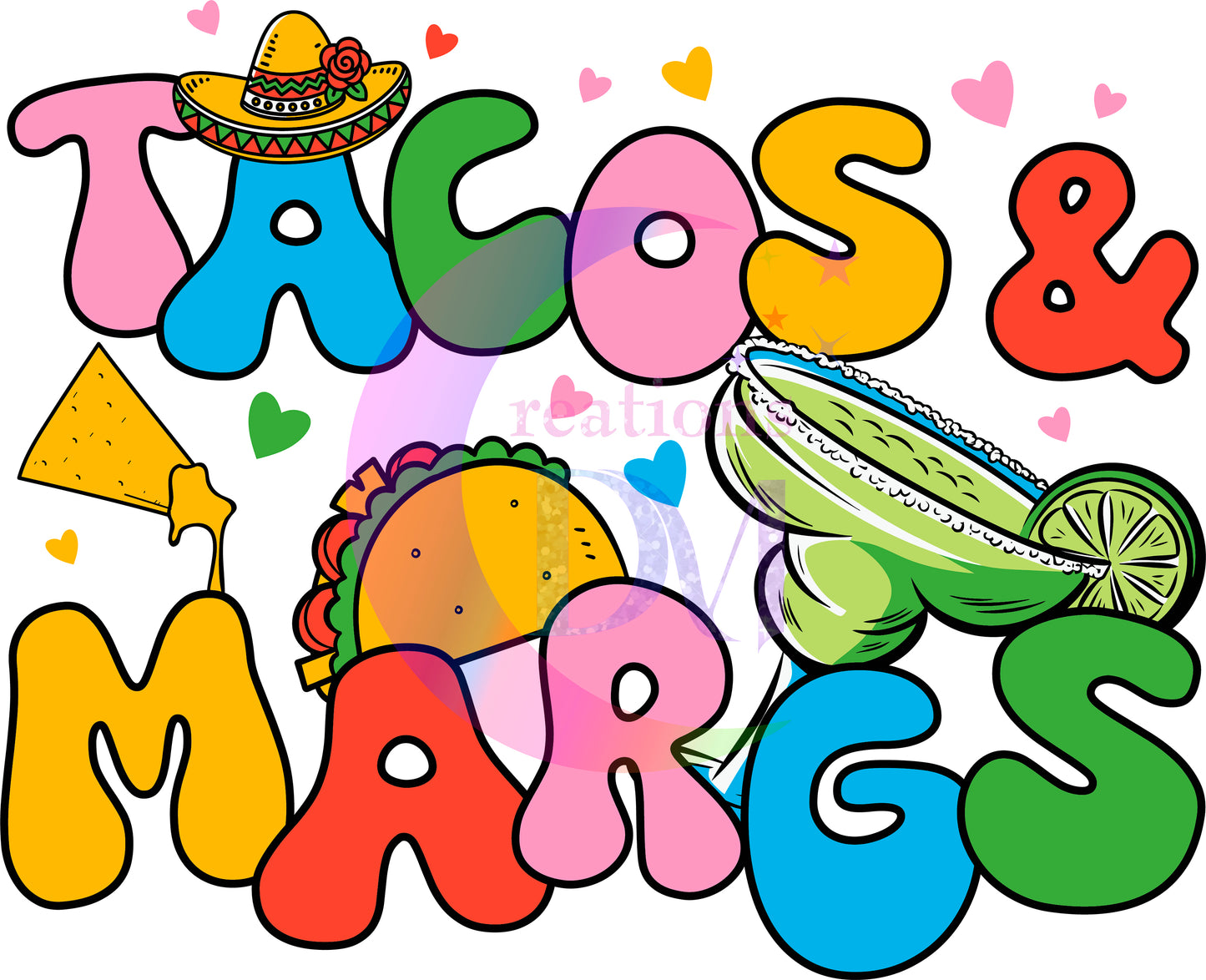 cinco de mayo DTF - TACOS-MARGS