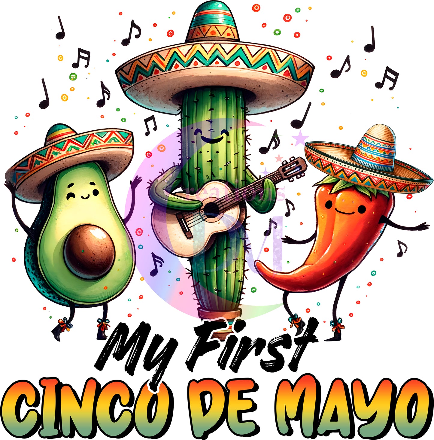 cinco de mayo DTF - MY FIRST CINCO DE MAYO
