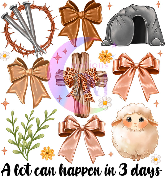 Easter - alot can happen in 3 days