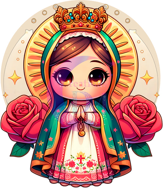 virgen de Guadalupe - crown