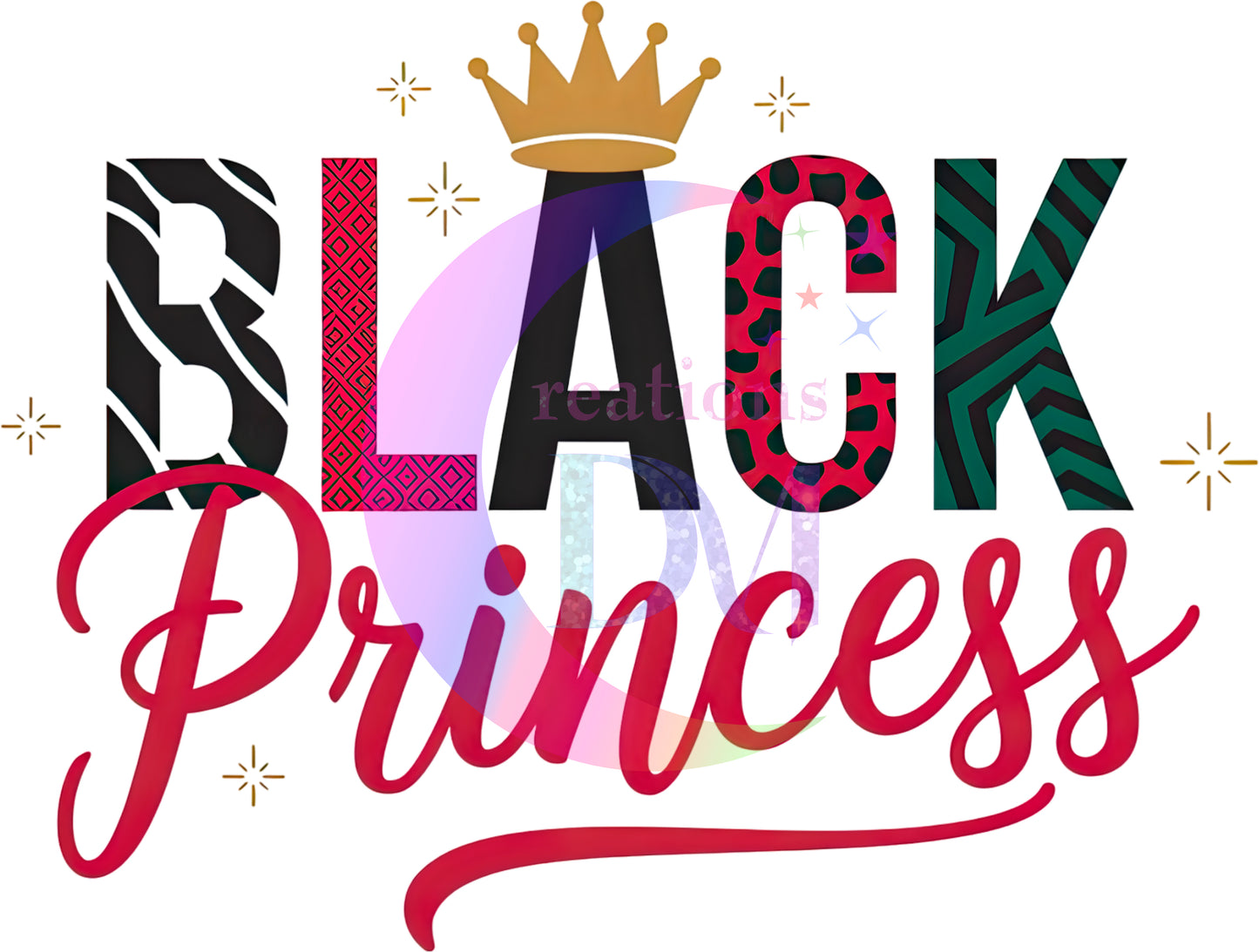 Juneteenth DTF - BLACK PRINCESS
