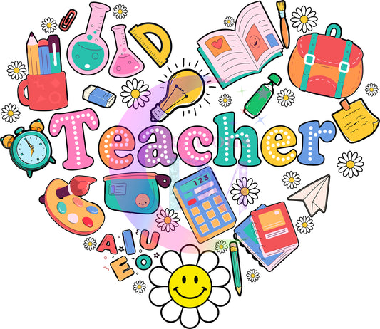 Teacher - TEACHER heart