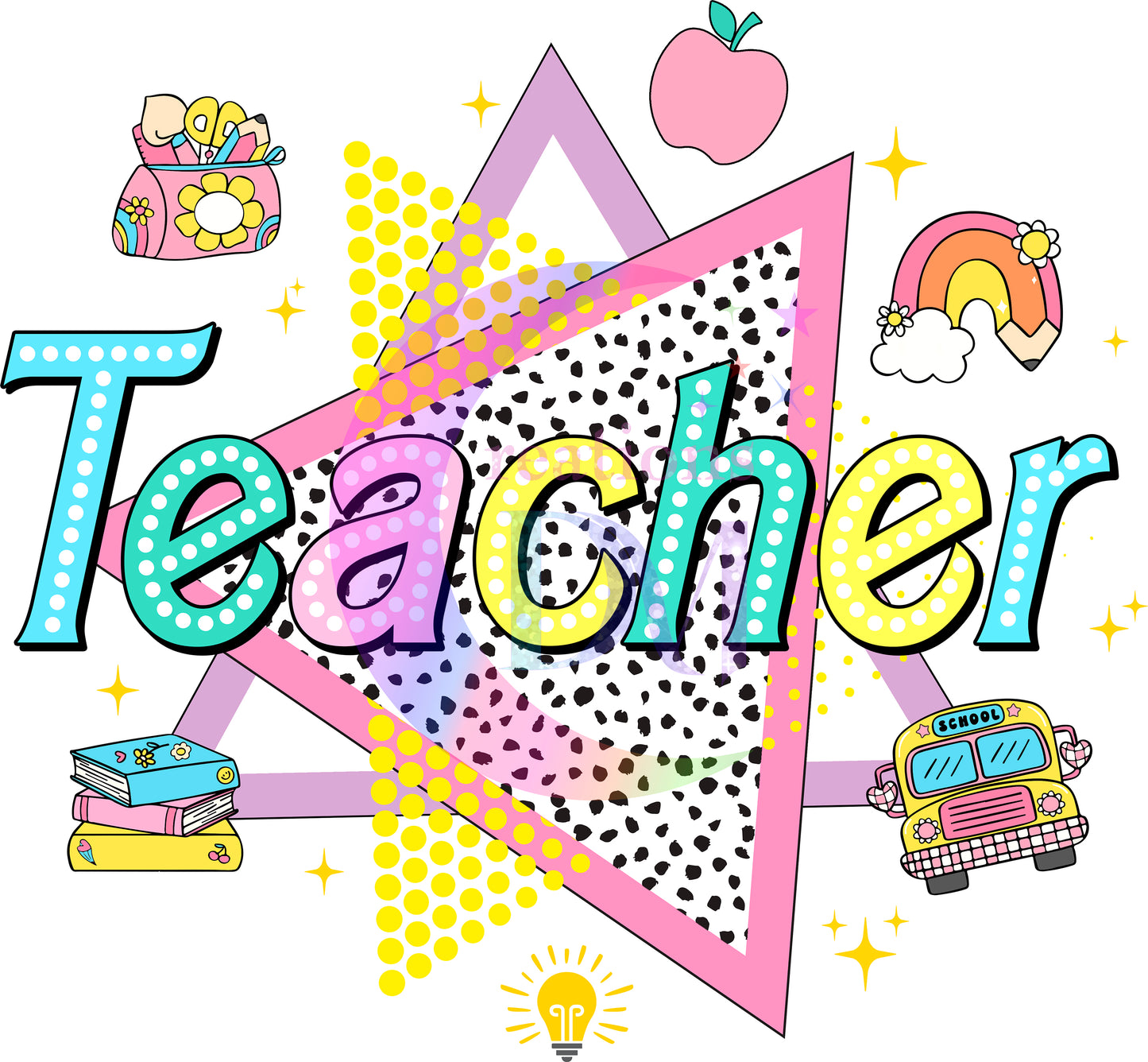 Teacher - TEACHER triangles