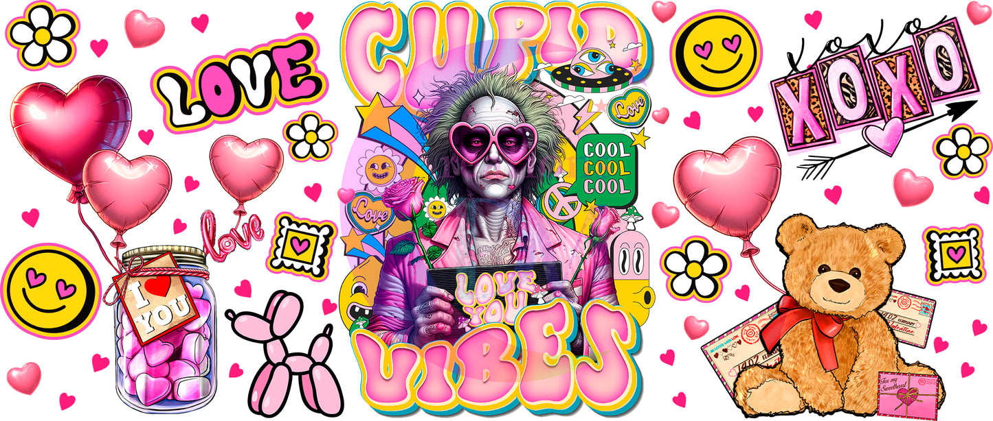 UV DTF - valentines cupid vibes bettlejuice