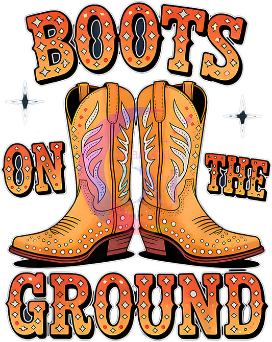 Boots on the ground - boots on the ground brown, and orange