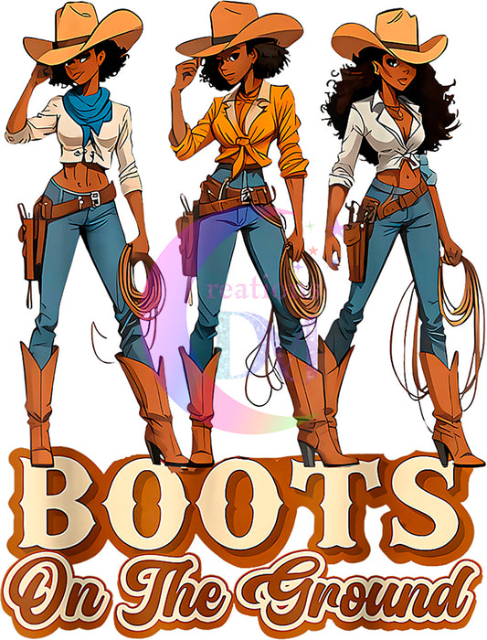 Boots on the ground - boots on the ground, 3 girls