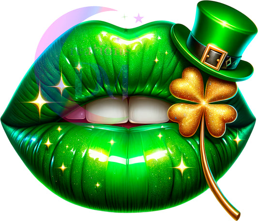 ST PATRICKS - ST Patricks day lips