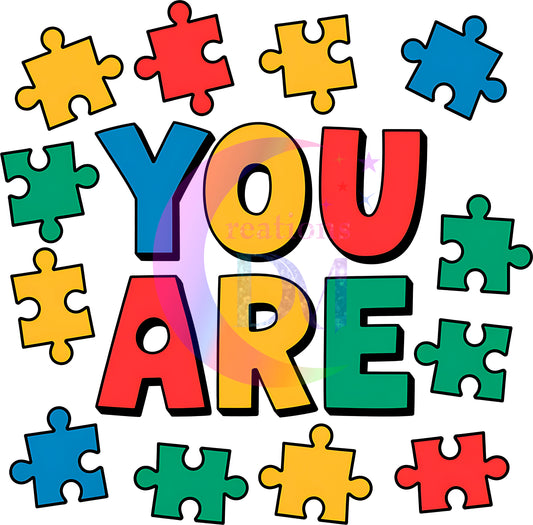 Autism - YOU ARE , autism colors