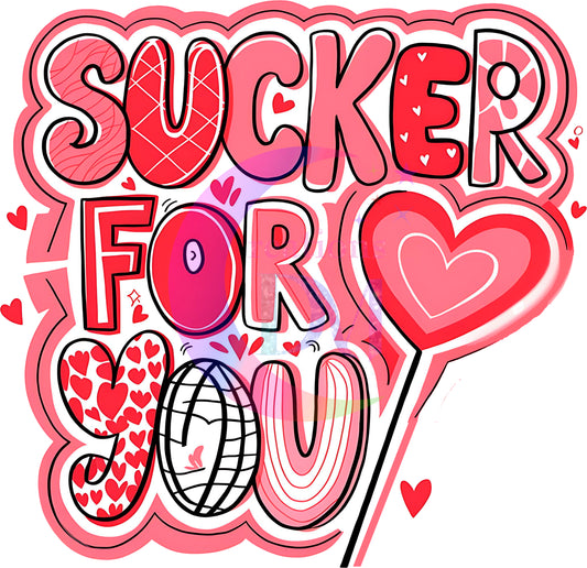 Valentines DTF - candy heart coquette