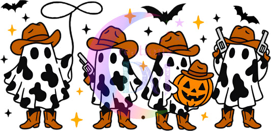 Halloween - cow print cowboy