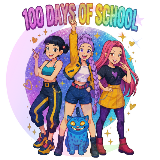 100 DAYS of school-Kpop