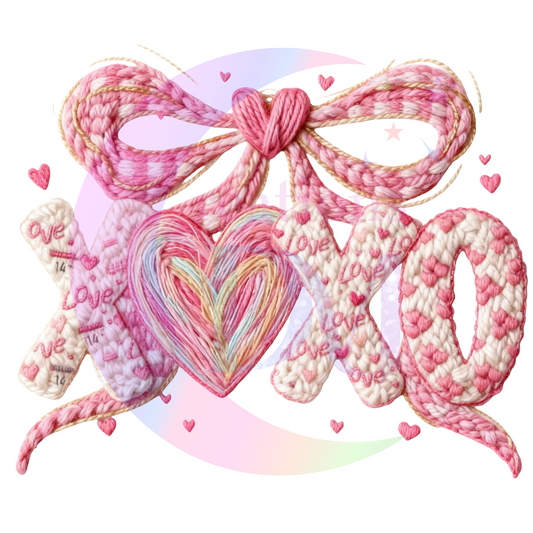 Valentines-CROCHET XOXO 1