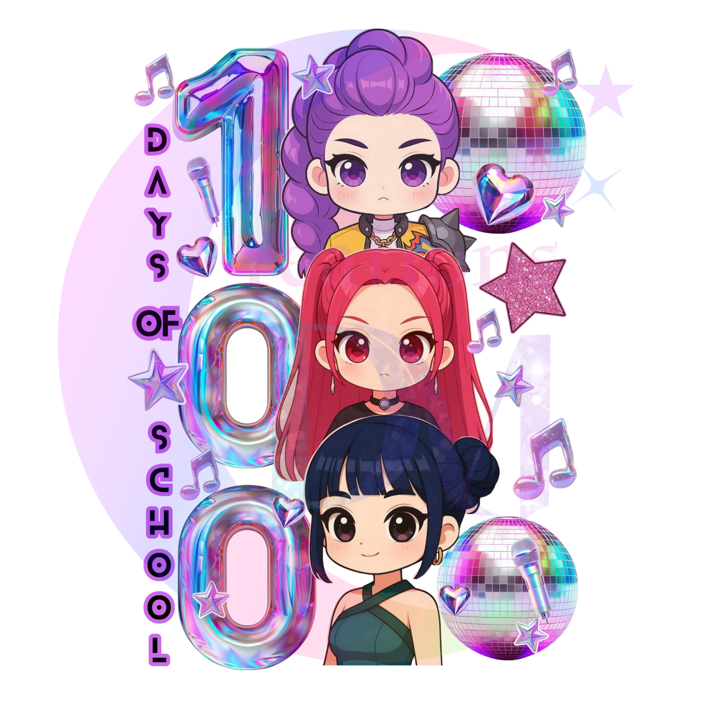 100 DAYS of school-KPOP