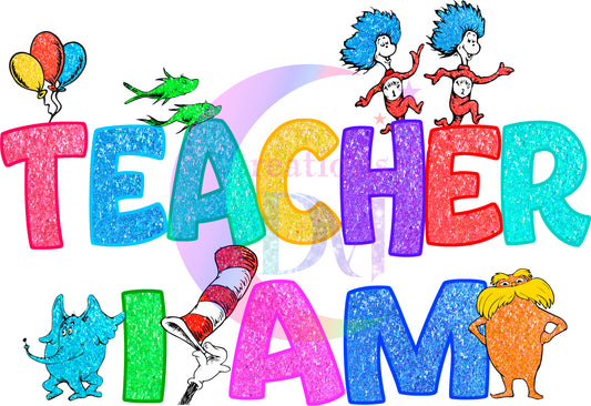 DR Seuss - teacher I am
