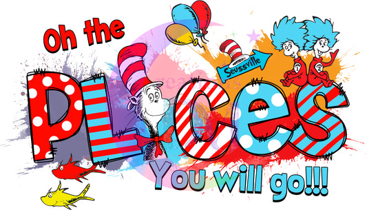 DR Seuss - oh the places you will go
