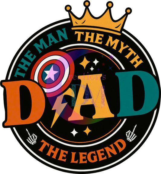 Father's Day DTF - DAD THE LEGEND