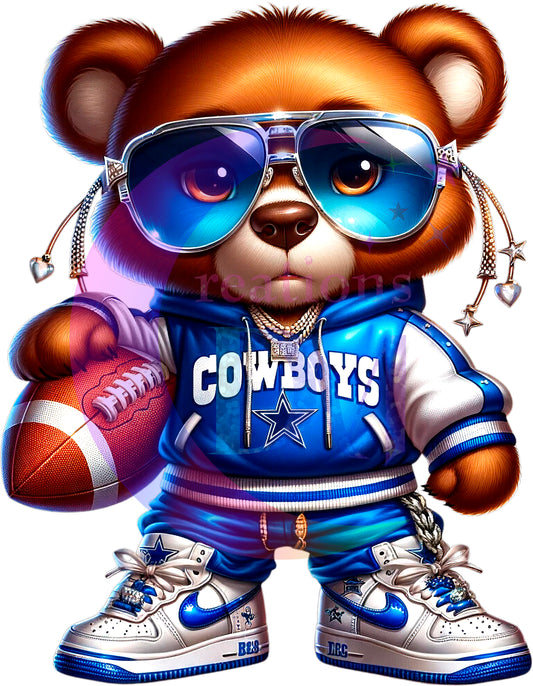 Dallas Cowboys -cowboys teddy bear