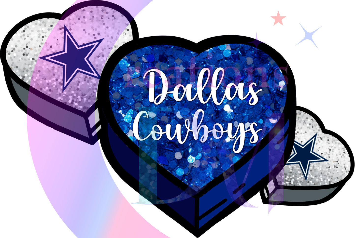 Dallas Cowboys -cowboys hearts