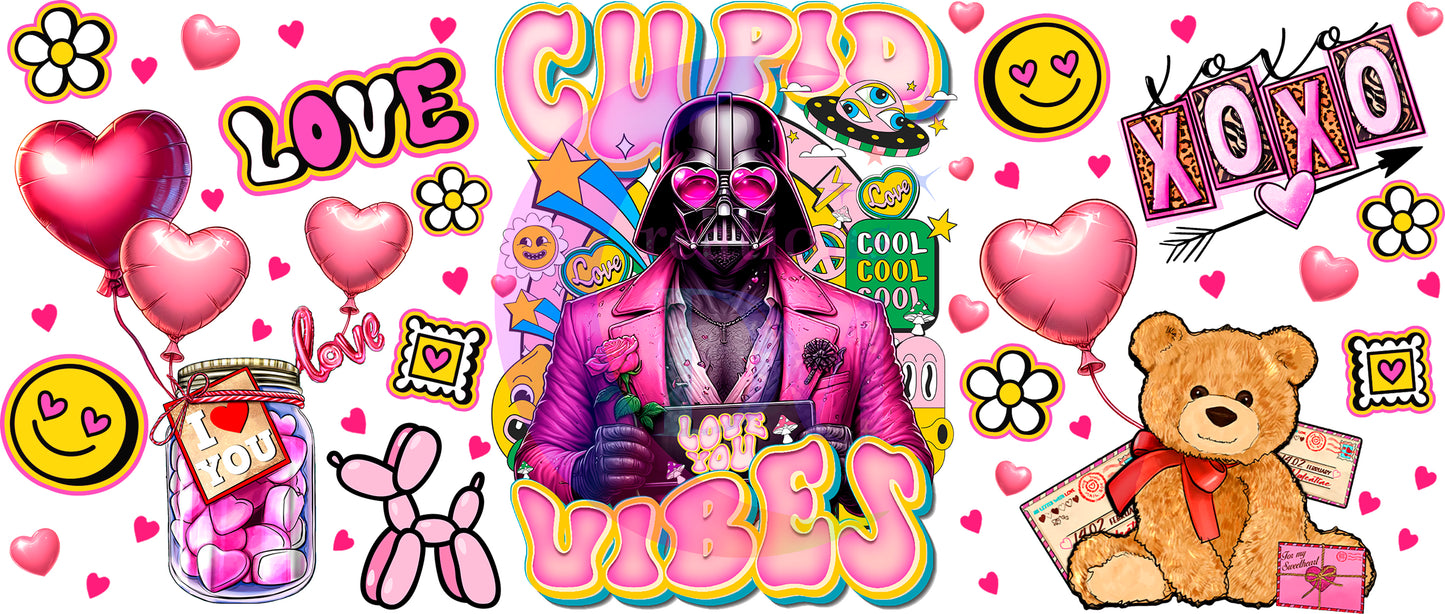 UV DTF - valentines cupid vibes Darth vader