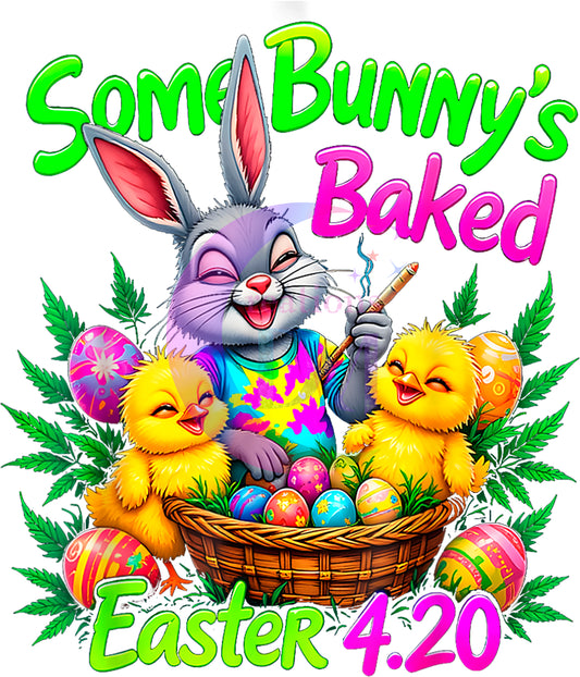 4/20 Easter- some bunny's baked easter 4-20 yellow chicks