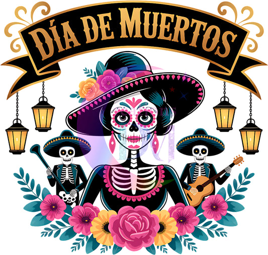 Dia de los muertos/Day of the Dead- dia de muertos mariachis