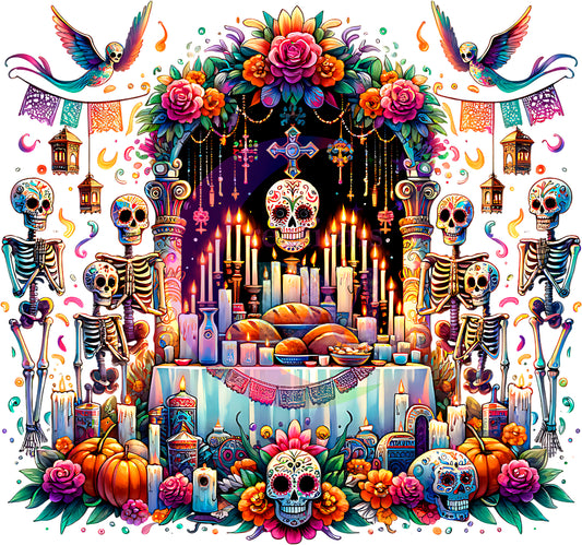 Dia de los muertos/Day of the Dead- ofrenda dia de los muertos