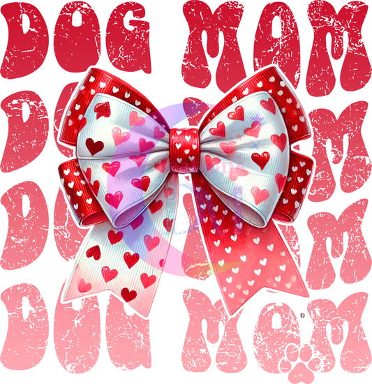 Valentines DTF - dog MOM