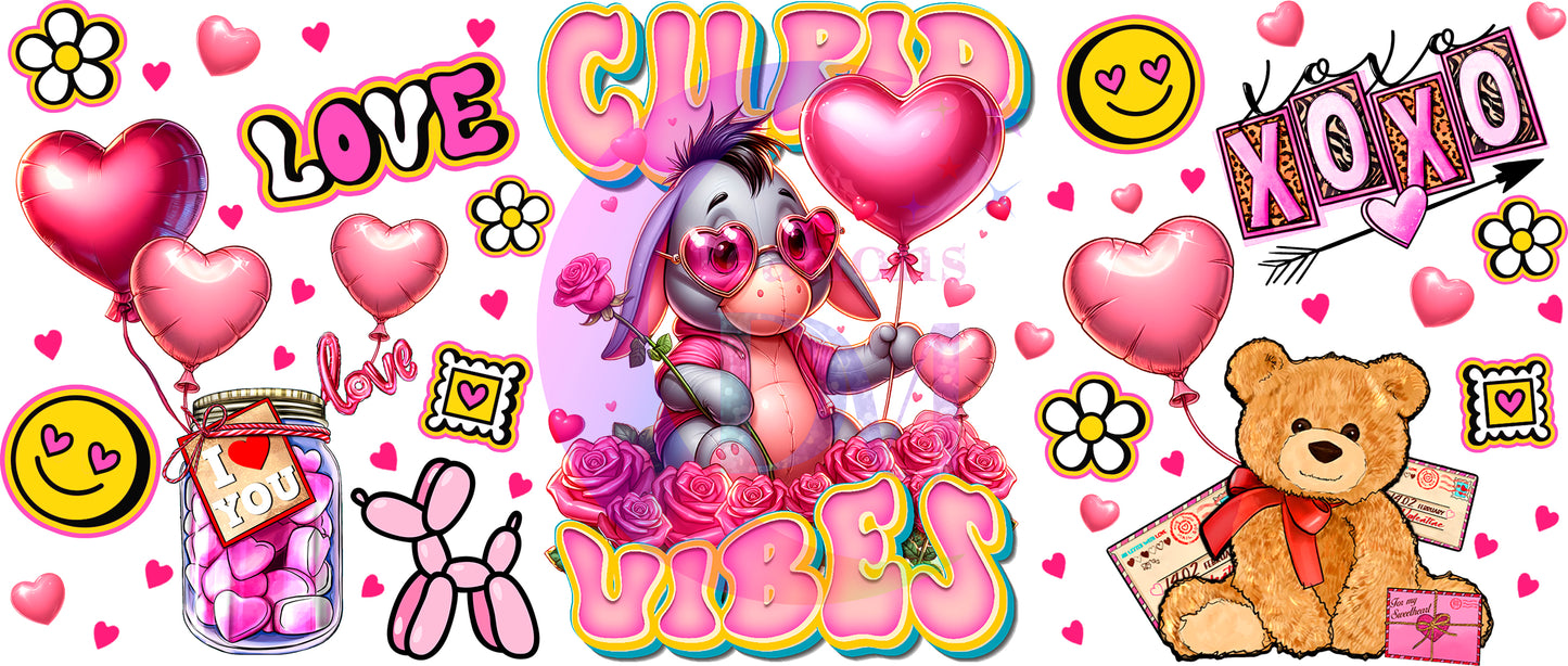 UV DTF - valentines cupid vibes eoyore