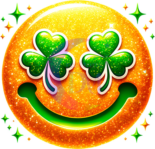 ST PATRICKS - smiley face lucky eyes