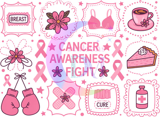 breast cancer awareness month - CANCER awareness fight