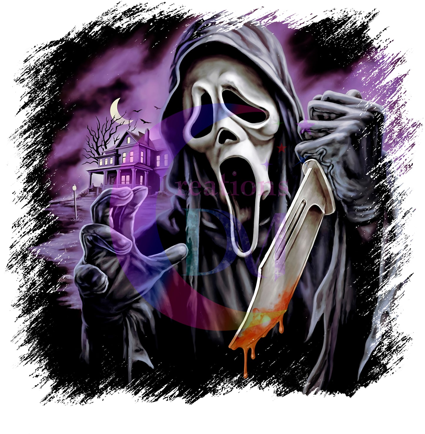 halloween DTF -ghostface horror