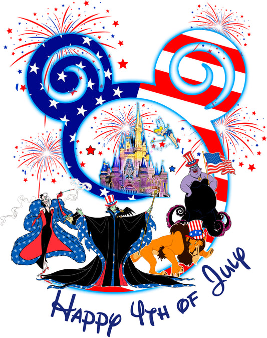 Fourth of July DTF - happy 4th of July villains