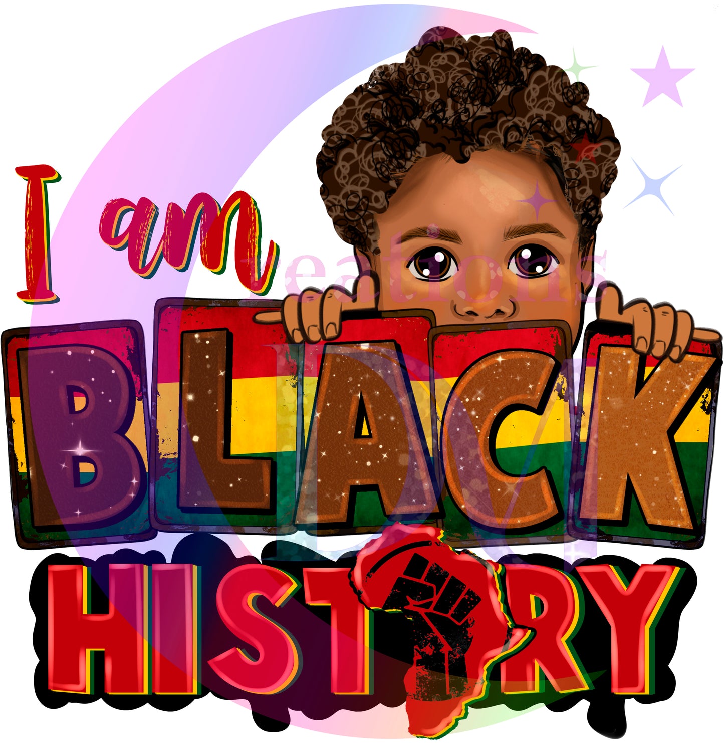 Juneteenth DTF - I am black history boy