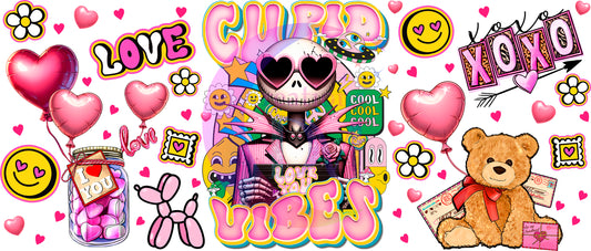 UV DTF - cupid vibes - jack skellington