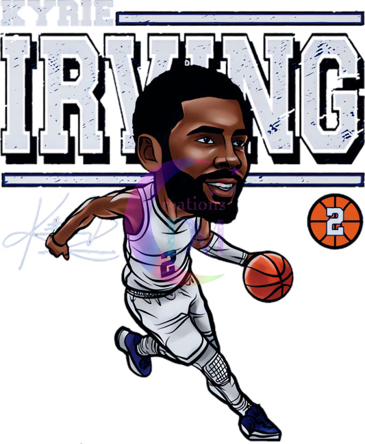 Dallas mavericks DTF - irving big head