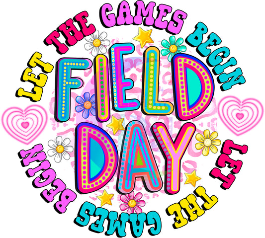 field day dtf - FIELD DAY CIRCLE